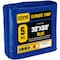 Core Tarps Heavy Duty Tarp, 60 ft L x 0.5 mm H x 30 ft W, 5 Mil, Blue, Polyethylene CT-505-30X60 - alternate 1